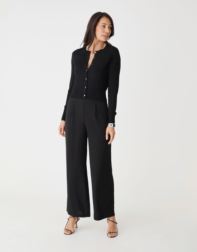 Forcast - Jessie Crew Neck Cardigan