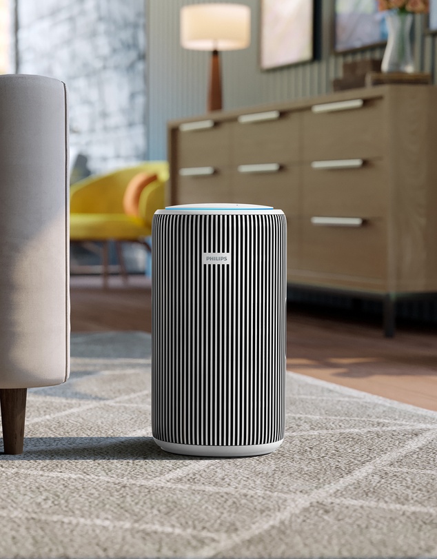 Philips - PureProtect Air Purifier 3200 Series for Large Rooms