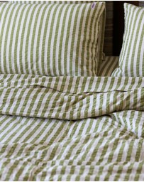 Mosey Me - Seersucker Stripe Flat Sheet