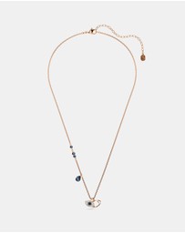 Swarovski - Symbolica Pendant, Eye, Multicoloured, Rose Gold-tone Plated