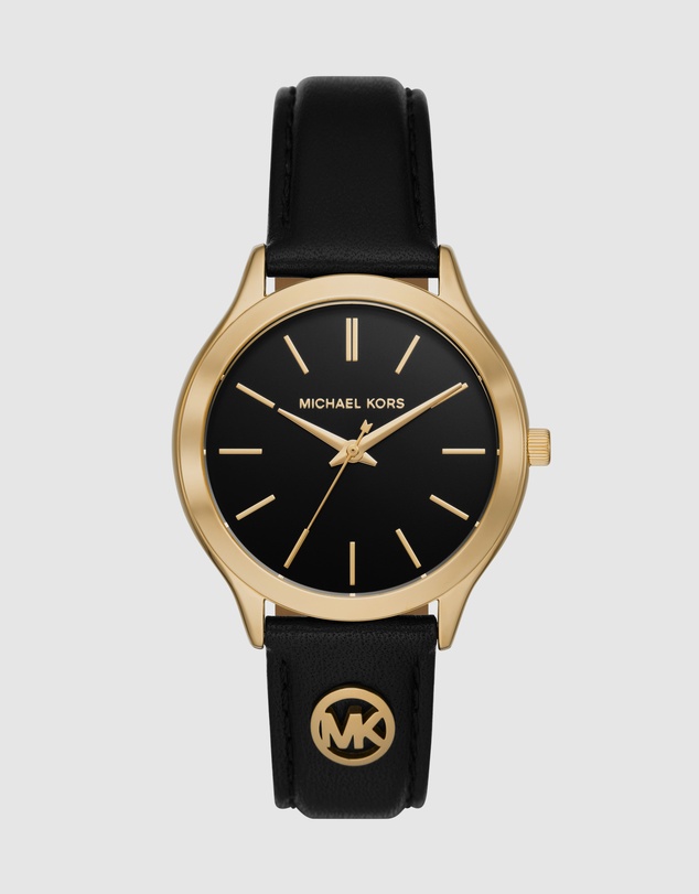 Michael Kors - Slim Runway Black Analogue Watch