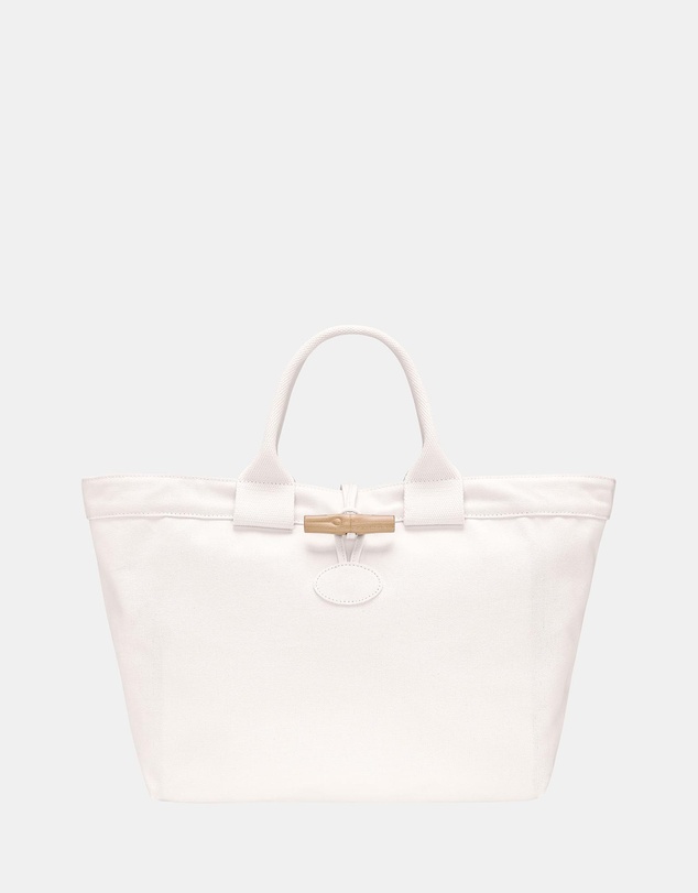 Longchamp - Le Roseau Canvas Tote Bag - Large