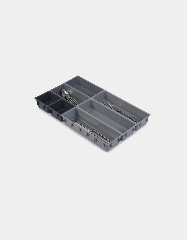 Joseph Joseph - Blox™ 7-piece Drawer Organiser Set (Grey)
