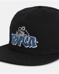 RVCA - Mens Rat Nest Snapback Cap