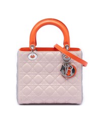Pre-Loved by Azura Reborn - Pre-Loved Medium Tricolor Lambskin Cannage Lady Dior