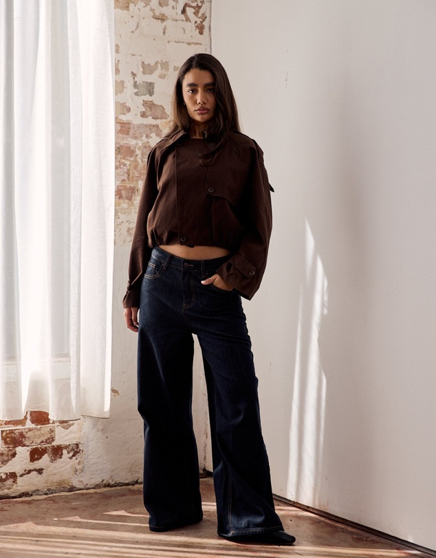 Style Addict - Darcy Cropped Trench