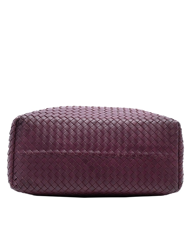 Pre-Loved by Azura Reborn - Pre-Loved Bicolor Nappa Intrecciato Belt Strap Tote