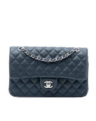 Pre-Loved by Azura Reborn - Pre-Loved Medium Classic Lambskin Double Flap