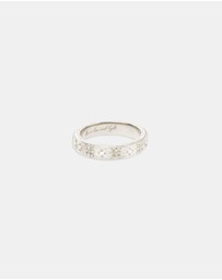 By Charlotte - Silver Live in Grace Ring