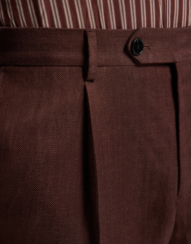 Calibre - Twill Linen Blend Suit Pants Bourbon