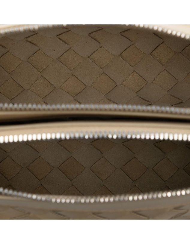 Pre-Loved by Azura Reborn - Pre-Loved Nappa Intrecciato Double Zip Crossbody