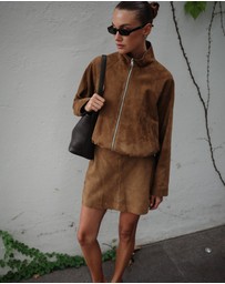 Jag - Ophelia Suede Bomber