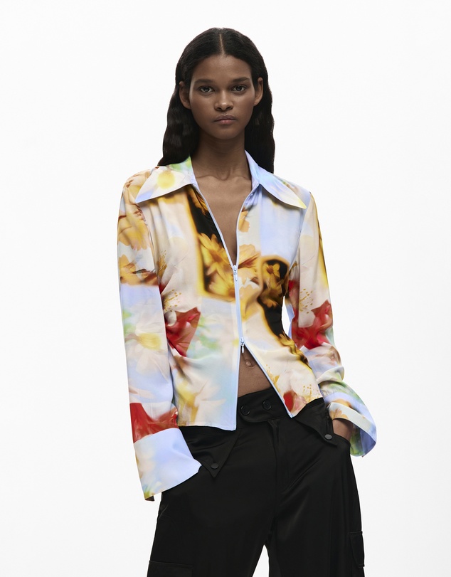Desigual - Flowy floral shirt