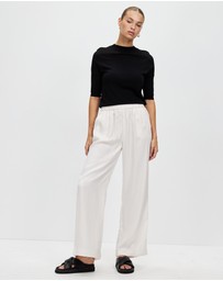 White By FTL - New Jewel Knit Top