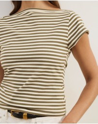 Atmos&Here - Boatneck Baby Tee