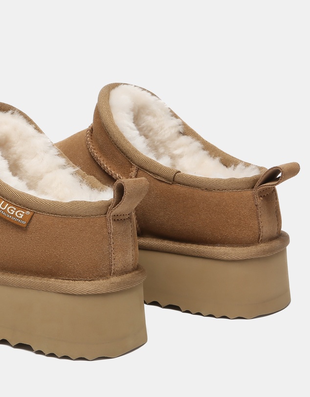 EVERAU - Australian Shepherd Ugg Nano Classic Platform Cow Suede Upper UGG Boots