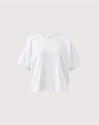 Ceres Life - Rainey Pleat Sleeve Tee