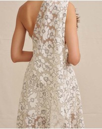 BY JOHNNY. - Serephina Floral Ankle Dress