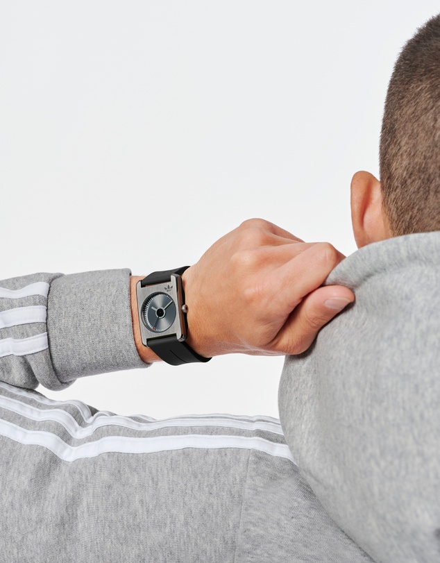 adidas Originals - Retro Pop One Black & Grey Watch