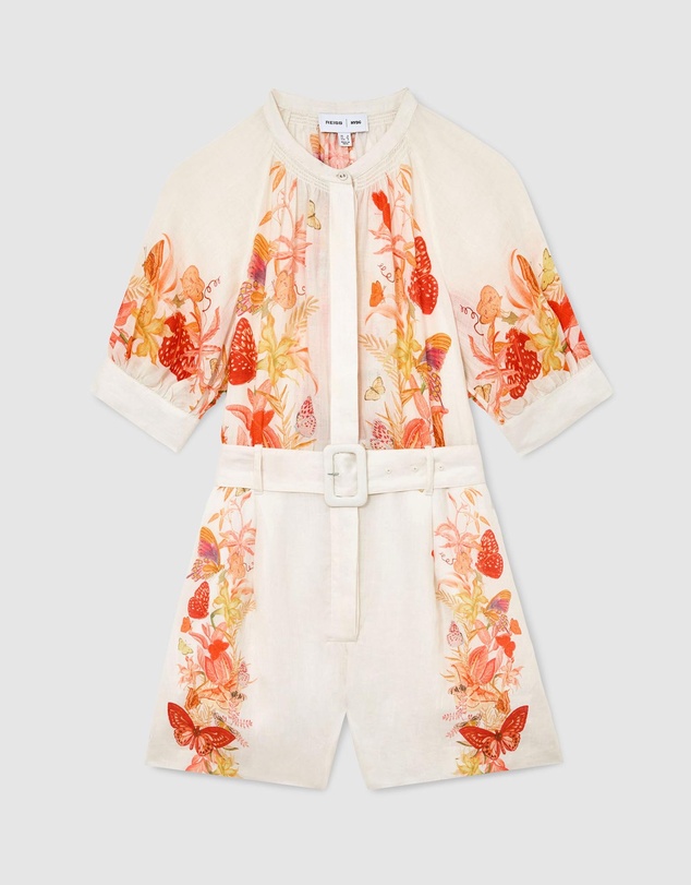 REISS - NYBG x Lucia Playsuit