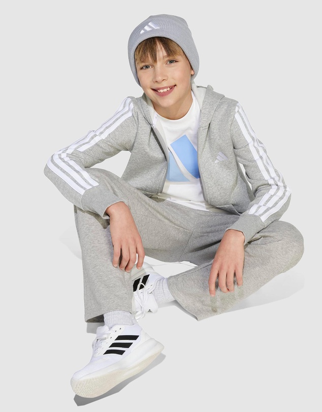adidas Sportswear - Essentials Full Zip Hoodie - Teens