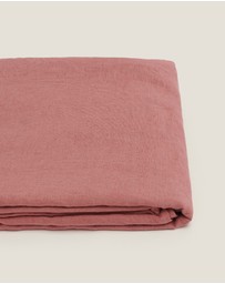 Carlotta + Gee - 100% Linen Flat Sheet