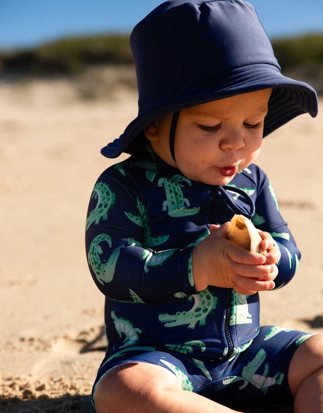 Purebaby - Broad Brim Swim Hat- Kids-Babies