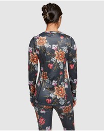 ROJO Outerwear - Womens Living Best Life Crew Neck Top