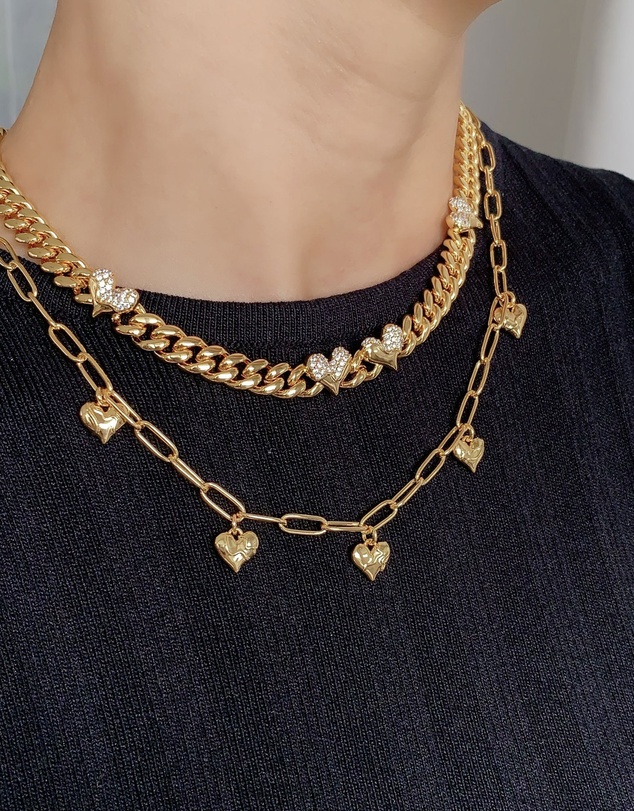 Jackie Mack - Velvet Hearts Choker