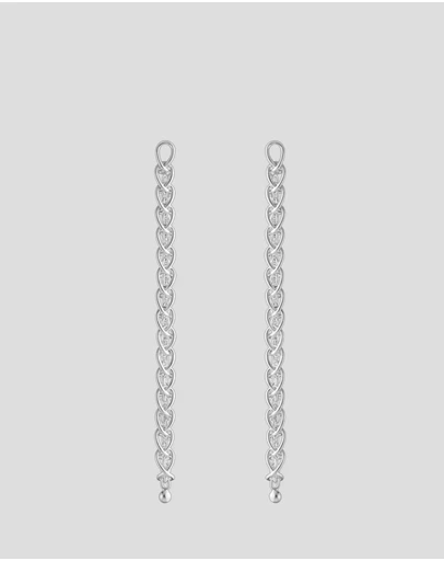 Georg Jensen - Weft Slim Earrings