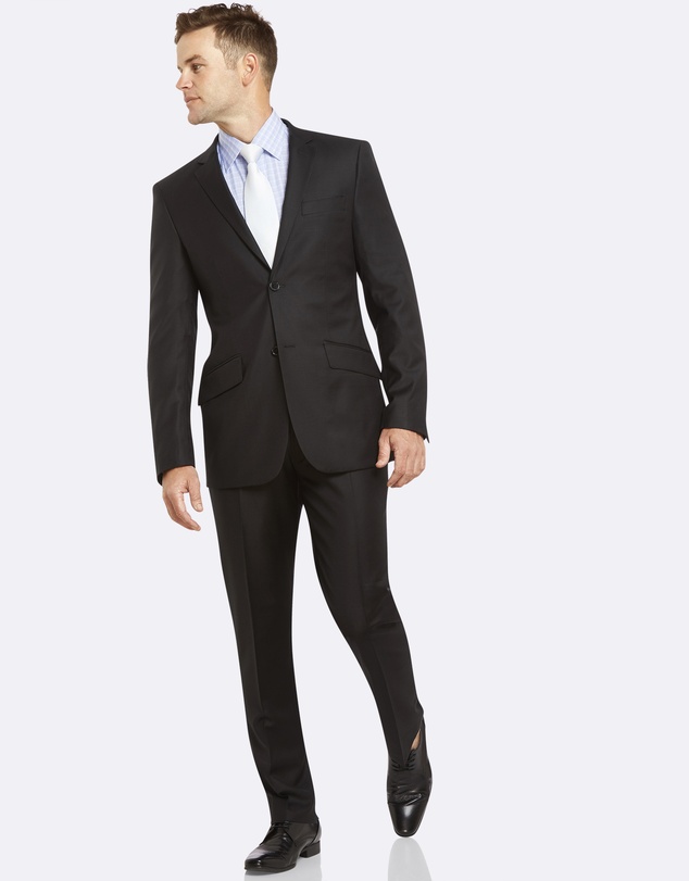 Kelly Country - Pure Wool Black Suit