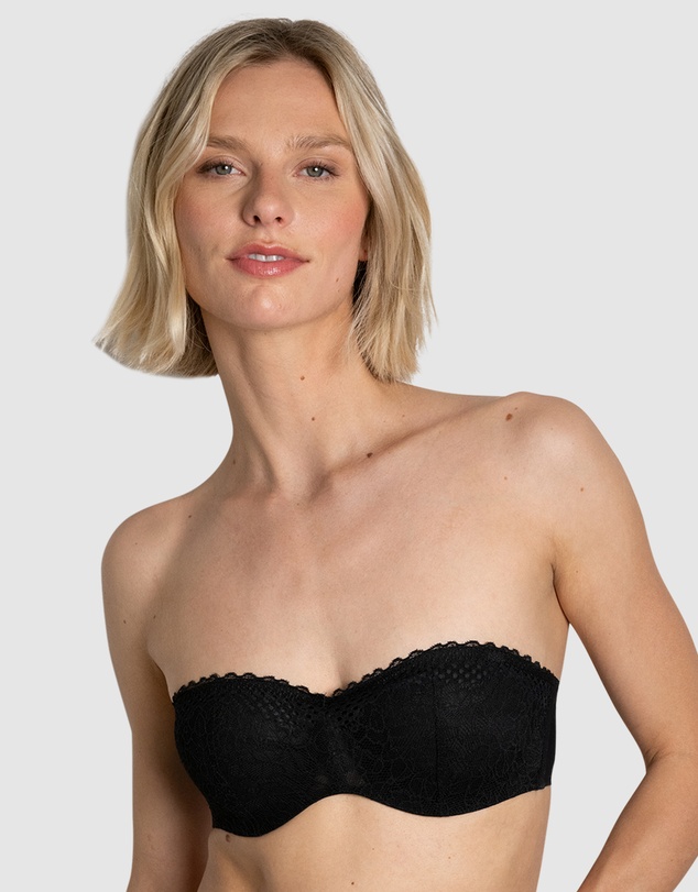 Passionata - Pila Wired Lace Bandeau Convertible-to-Strapless Bra