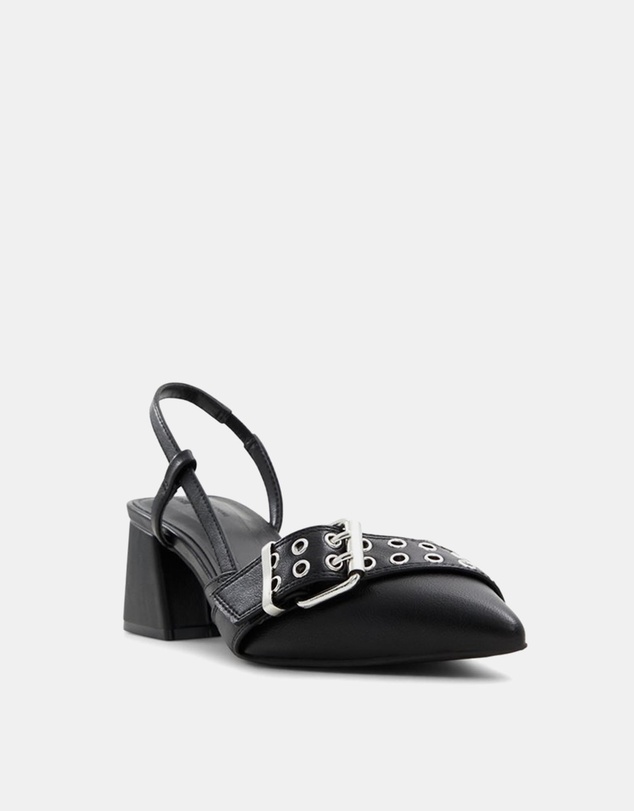 Call It Spring - Rumour Slingback Buckle Block Heels