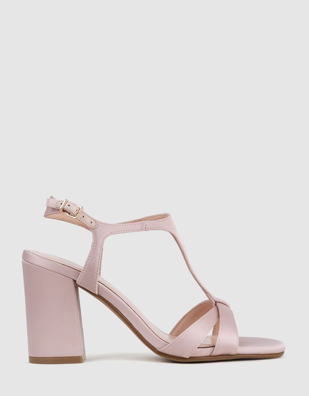 Edward Meller - KHLOE85 Block Heel T-Bar Sandal