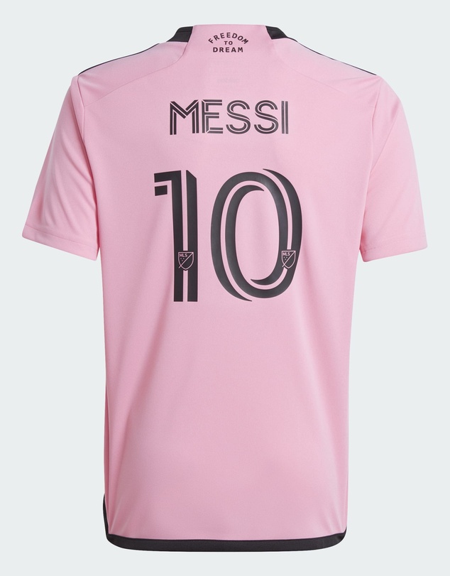 adidas Performance - Inter Miami CF 24/25 Messi Home Football Jersey Kids