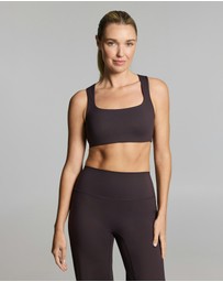 Rockwear - Square Neck Medium Impact Sports Bra