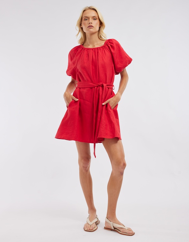 Amelius - Wren Linen Mini Dress