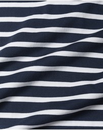 Seasalt - Seasalt Cornwall Navy Sailor 3/4 Sleeve Top Jersey