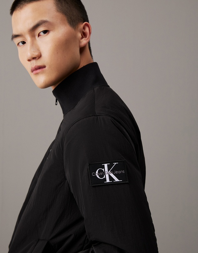 Calvin Klein Jeans - Padded Nylon Zip Up Jacket
