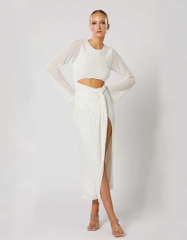 Winona - Reyna Knot Midi Dress