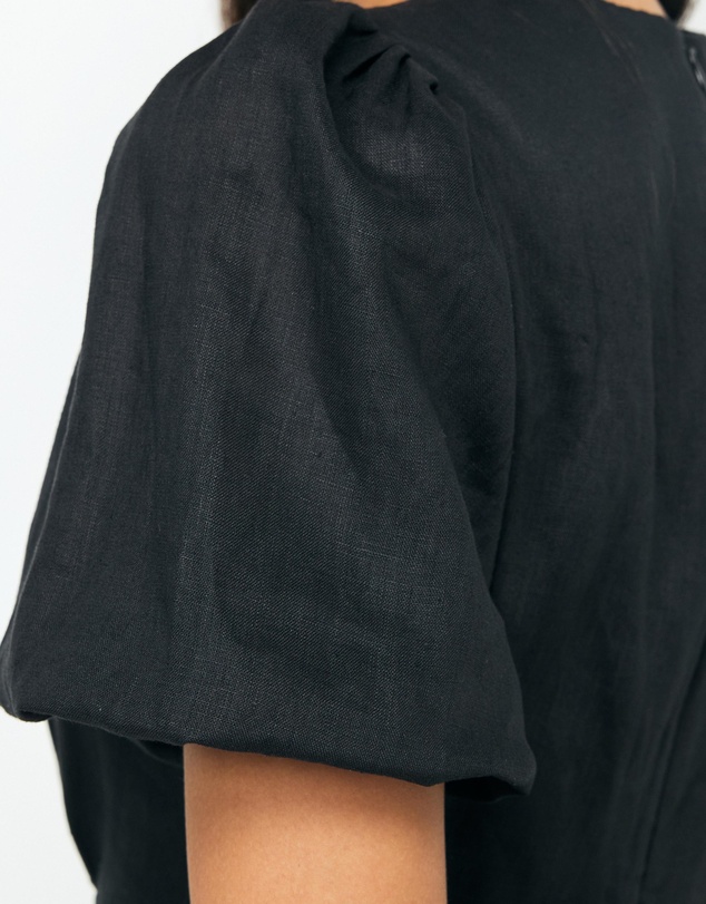 AERE - Elowen Linen Mini Dress