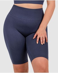 B Free Intimate Apparel - Seamless High Waist Long Biker Shorts