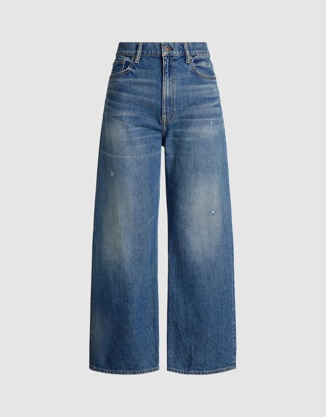 Polo Ralph Lauren - High-Rise Wide-Leg Crop Jeans