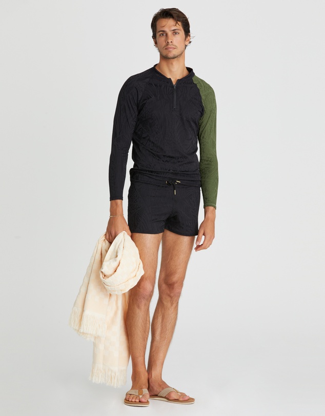 Aqua Blu Australia - Back To Basics Lycra Swim Shorts