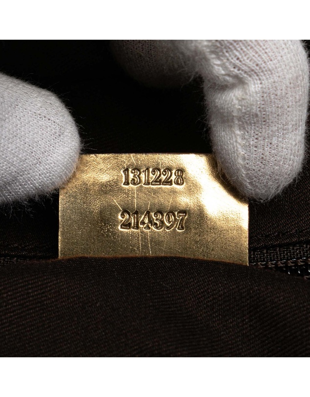 Pre-Loved by Azura Reborn - Pre-Loved GG Canvas Web Handbag