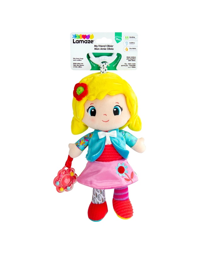 Lamaze - My Friend Olivia Clip & Go Plush