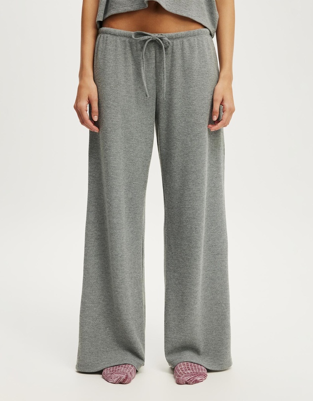Cotton On Body - Super Soft Waffle Wide Leg Pant