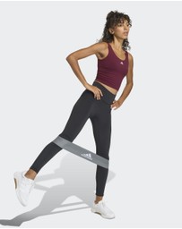 adidas Performance - 3 Stripes Studio All Me Light Support Tank Womens