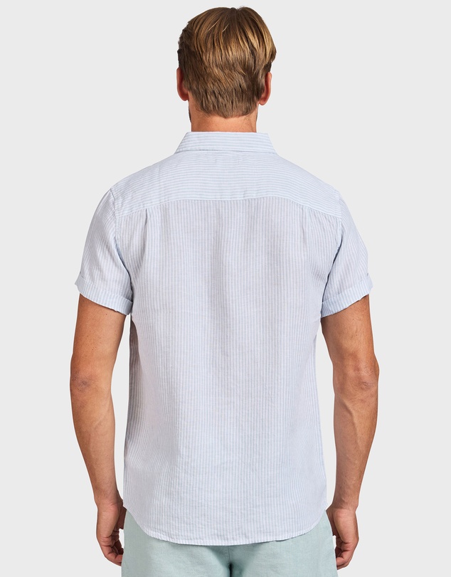 Academy Brand - Rory Short Sleeve Linen Shirt