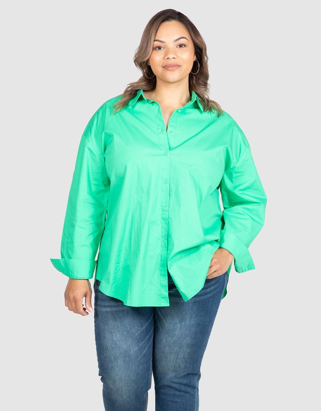 Love Your Wardrobe - Bronte Cotton Overshirt